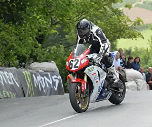 Images Dated 30th May 2020: Adrian Clark (Honda) 2011 Superbike TT