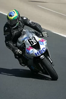 Images Dated 8th June 2009: Adrian Clark (Kawasaki) 2009 Superbike TT