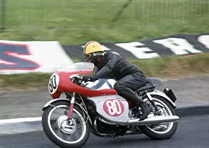 Images Dated 14th April 2021: Adrian Cooper (Suzuki) 1968 Production TT