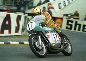 Images Dated 26th October 2019: Adrian Cooper (Suzuki) 1971 Production TT