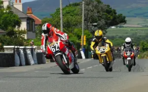 Adrian Gordon (Honda) and Gary Dunlop (Honda) 2016 Southern 100