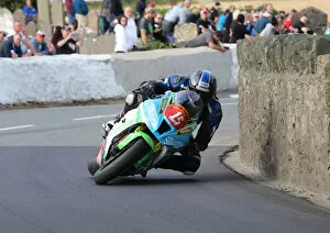 Images Dated 11th July 2018: Adrian Harrison (Kawasaki) 2018 Southern 100
