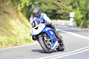 2014 Junior Manx Grand Prix Prints: Adrian Hartog (Kawasaki) 2014 Junior Manx Grand Prix