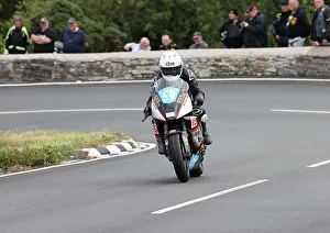 Images Dated 13th May 2023: Adrian Skaife Kawasaki 2022 Junior Manx Grand Prix