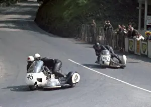 Adrian Swindells & F V Swindells (Triumph) & Dennis Keen &