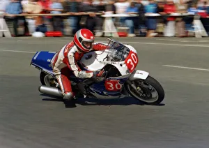 Images Dated 5th November 2018: Al Dalton (Suzuki) 1987 Newcomers Manx Grand Prix