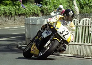 Images Dated 8th January 2018: Alan Bennallick (Honda) 1996 Formula One TT
