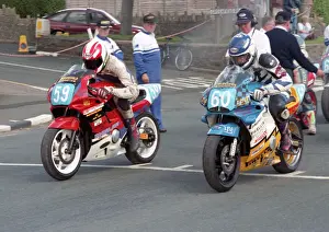 Alan Bennie & Adam Nowell (Honda) 1996 Junior Manx Grand Prix