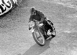 Images Dated 3rd February 2022: Alan Brodrick (BSA) 1955 Clubman Junior TT