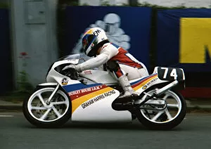 Images Dated 12th January 2019: Alan Bud Jackson (Honda) 1992 Ultra Lightweight TT