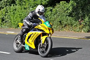 Images Dated 6th June 2014: Alan Bud Jackson (Kawasaki) 2014 Lightweight TT