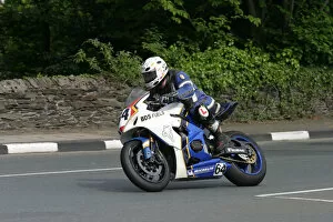 Images Dated 3rd December 2019: Alan Bud Jackson (Suzuki) 2010 Superbike TT