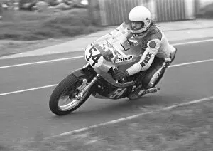 Images Dated 30th July 2021: Alan Bud Jackson (Yamaha) 1981 Lightweight Manx Grand Prix