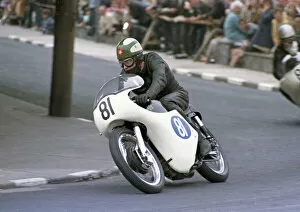 Images Dated 26th December 2021: Alan Capstick (AJS) 1968 Junior TT