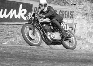 Alan Craven (BSA) 1957 Senior Manx Grand Prix