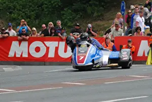 Alan Founds & Aki Aalto (LCR Suzuki) 2016 Sidecar 2 TT