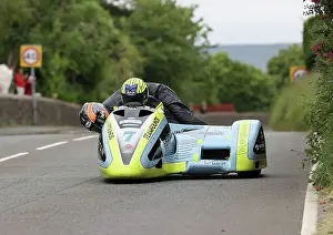 Yamaha Prints: Alan Founds Colin Smyth LCR Yamaha 2023 Sidecar TT