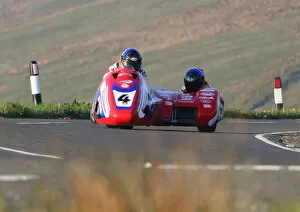 Images Dated 29th May 2018: Alan Founds & Jake Lowther (LCR Yamaha) 2018 Sidecar TT