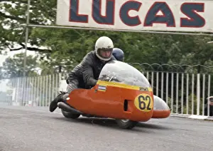 Alan Gillender & G Simpson (BSA) 1974 Sidecar 750 TT