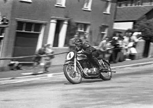 Images Dated 19th September 2013: Alan Holmes (Norton) 1953 Senior Clubman TT