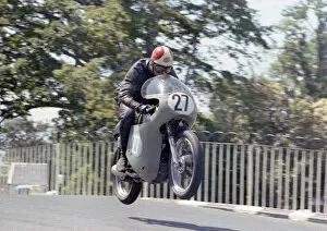 Images Dated 9th March 2021: Alan Hunter (AJS) 1965 Junior TT