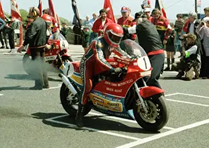 Alan Jackson (Harris Yoshimura Suzuki) 1984 Formula One TT