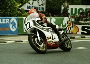 Images Dated 3rd April 2018: Alan Jackson (Suzuki) 1979 Classic TT