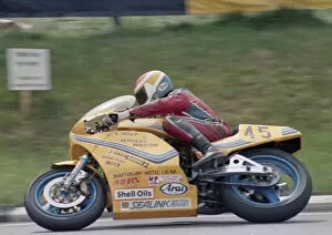 Images Dated 1st June 2022: Alan Jackson (Suzuki) 1986 Senior TT