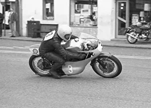 1973 Junior Manx Grand Prix Collection: Alan Jackson (Yamaha) 1973 Junior Manx Grand Prix