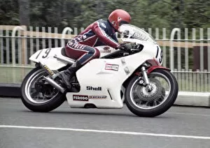 Images Dated 26th May 2021: Alan Jackson (Yamaha) 1980 Classic TT