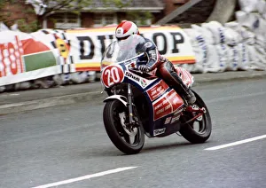 Images Dated 22nd August 2019: Alan Jackson (Yoshimura Suzuki) 1981 Formula One TT