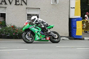 2018 Newcomers Manx Grand Prix Collection: Alan Johnston (Kawasaki) 2018 Newcomers Manx Grand Prix