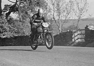 Alan King (Triumph) 1951 Senior Clubman TT