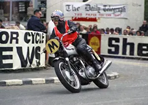 Alan Kipper Killip (Triumph Travelling marshal) 1968 Manx Grand Prix