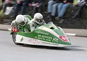 Alan Langton & Jamie Scarffe (Yamaha) 2000 Sidecar TT