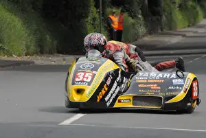 Alan Langton & Mike Aylott (Baker Yamaha) 2009 Sidecar TT