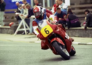 Images Dated 19th September 2021: Alan Marshal (Honda) 1993 Senior Manx Grand Prix