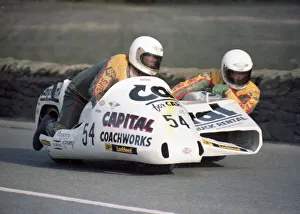 Alan May Gallery: Alan May & Micky Gray (Capital Yamaha) 1983 Sidecar TT