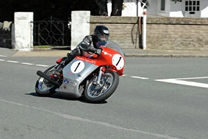 Images Dated 30th August 2010: Alan Oversby (MV) 2010 Junior Classic Manx Grand Prix