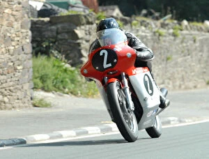 Images Dated 29th August 2021: Alan Oversby (MV) 2010 Senior Classic Manx Grand Prix