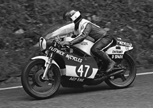 Images Dated 13th December 2016: Alan Pearson (Harris Yamaha) 1979 Junior Newcomers Manx Grand Prix