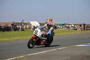 Images Dated 25th August 2019: Alan Phillips (BSA) 2019 Jurby Day