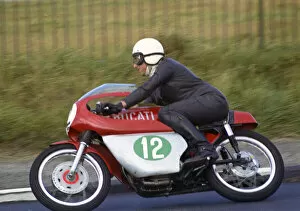 Images Dated 6th May 2022: Alan Rawlinson (Ducati) 1970 Lightweight Manx Grand Prix