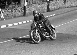 Images Dated 16th December 2016: Alan Raynor (AJS) 1958 Junior Manx Grand Prix