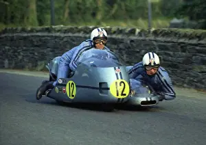 1971 750 Sidecar Tt Prints: Alan Sansum & Dave Jose (Triumph) 1971 750 Sidecar TT