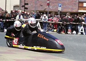 Alan Shand & Bill Middleton (Baker Honda) 1994 Sidecar TT