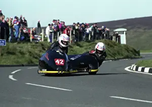 Alan Shand & Bill Middleton (Baker Honda) 1994 Sidecar TT