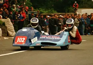 Alan Shand & Neil Miller (Ireson Yamaha) 1988 Sidecar TT