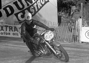Images Dated 23rd November 2015: Alan Shepherd (Norton) 1956 Junior Clubman TT