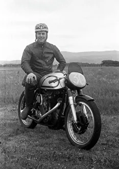 Alan Trow Norton 1956 TT